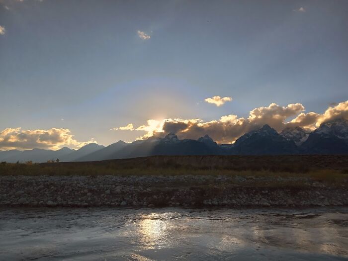 Was On A Raft Ride In The Tetons And Took This