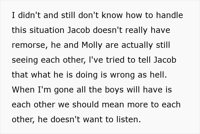 Man Calls Mom Sobbing After Catching His Brother With His GF, She Watches Her Family Fall Apart Man Calls Mom Sobbing After Catching His Brother With His GF, She Watches Her Family Fall Apart
