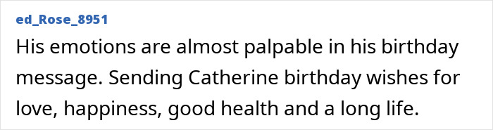 Internet reacts emotionally to Prince William's heartfelt birthday message for Kate Middleton, wishing her happiness.