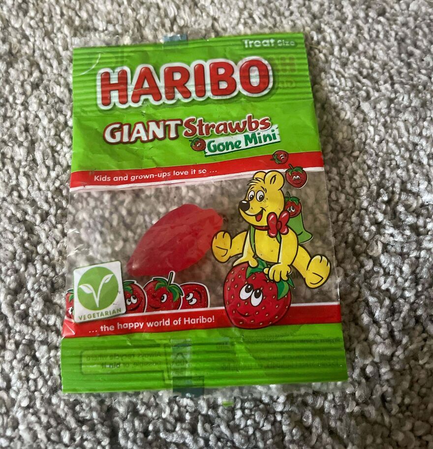 One Haribo In An Entire Packet