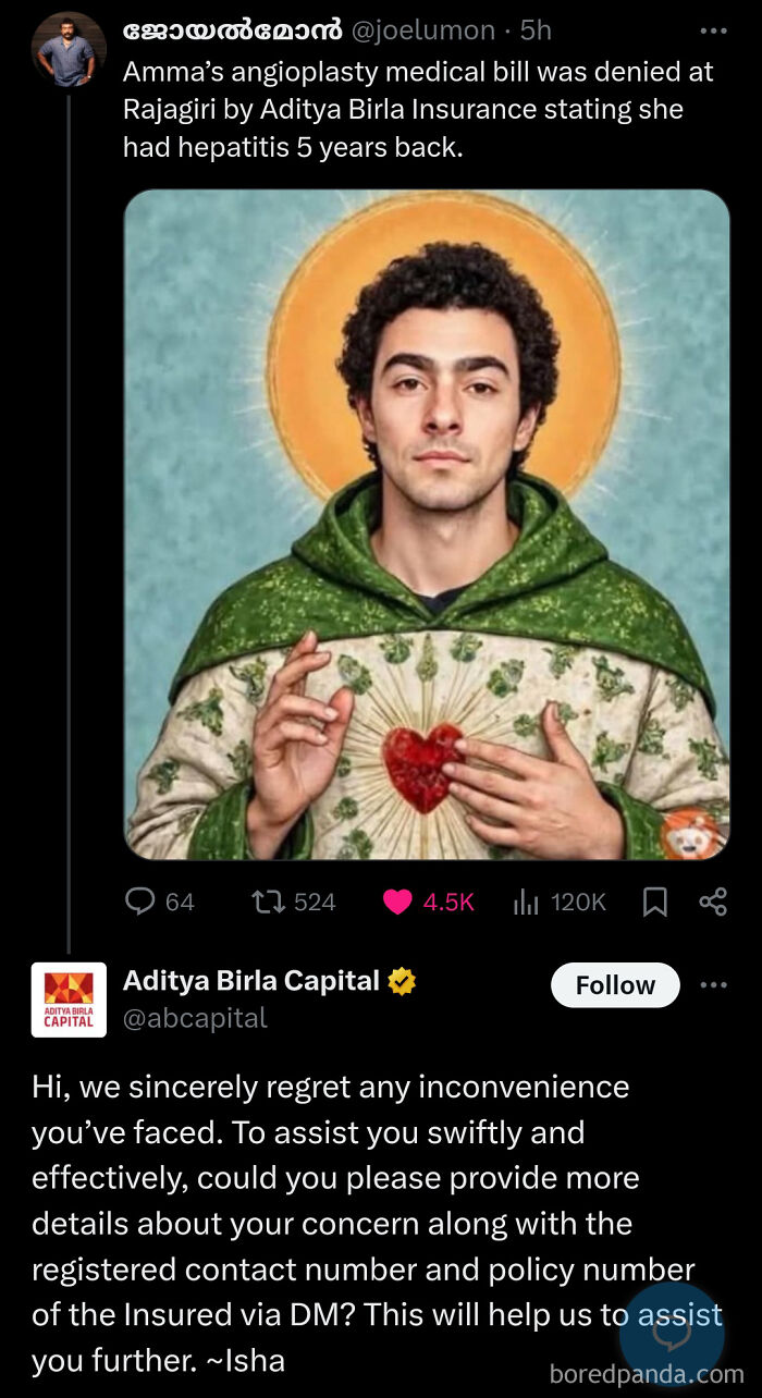 Screenshot of a Twitter exchange highlighting morally grey acts shared in the chaotic good online group.