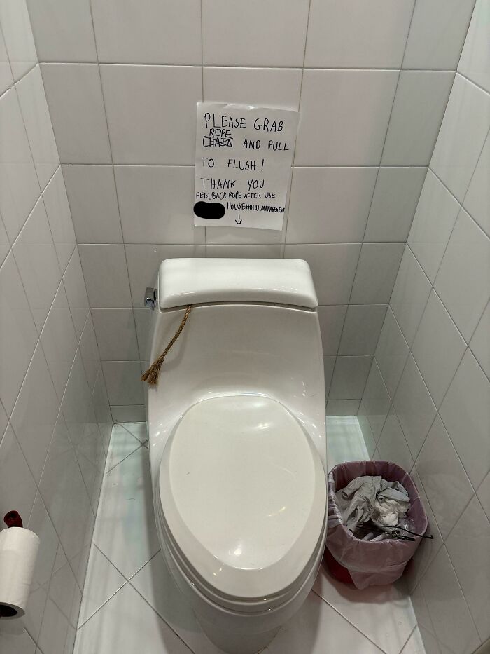 I Told My Landlord The Flush Wasn’t Working So I Come Home To This…