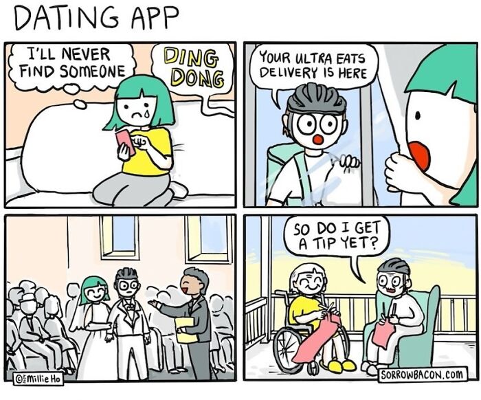 Comics About Life’s Random Things With Funny Twists By Sorrowbacon (New Pics)