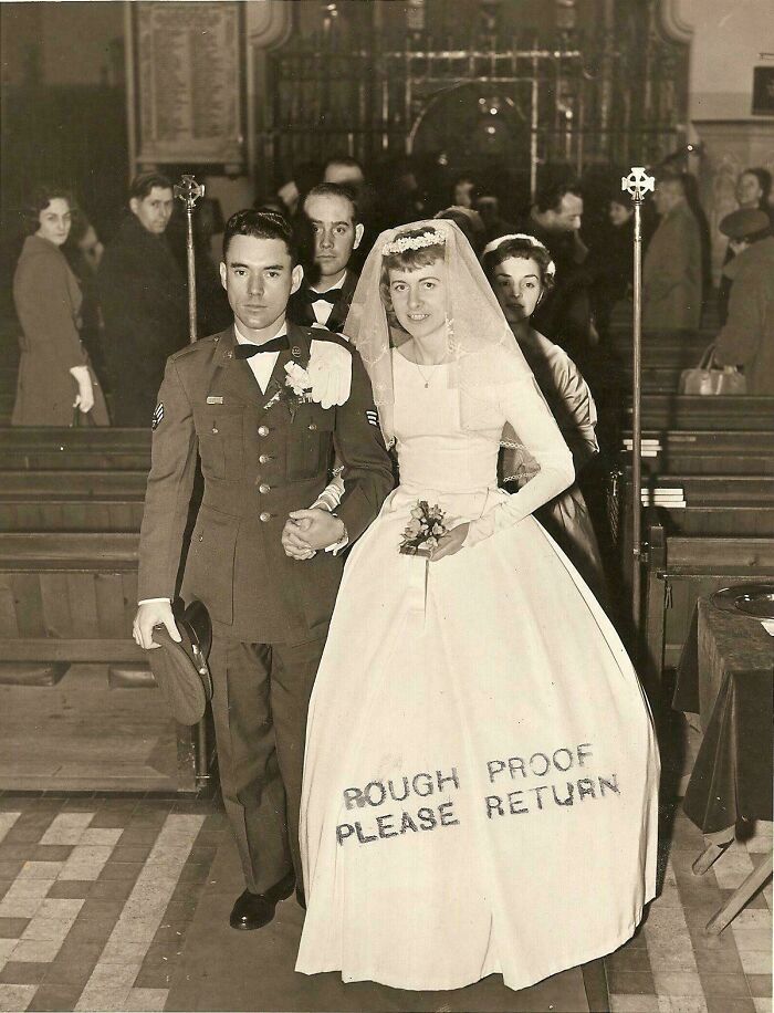 Mom And Dad Getting Married In England 1960