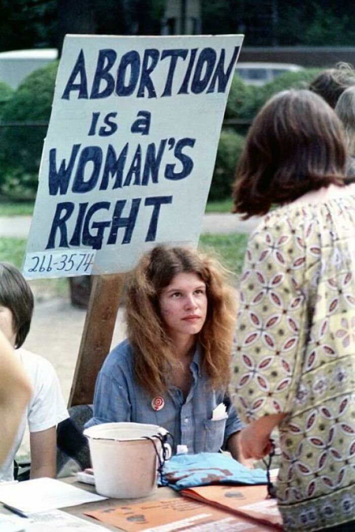 Summer 1972, Boston, Massachusetts: "Abortion Is A Woman's Right"