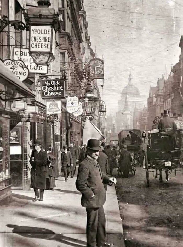 Fleet Street. London 1897