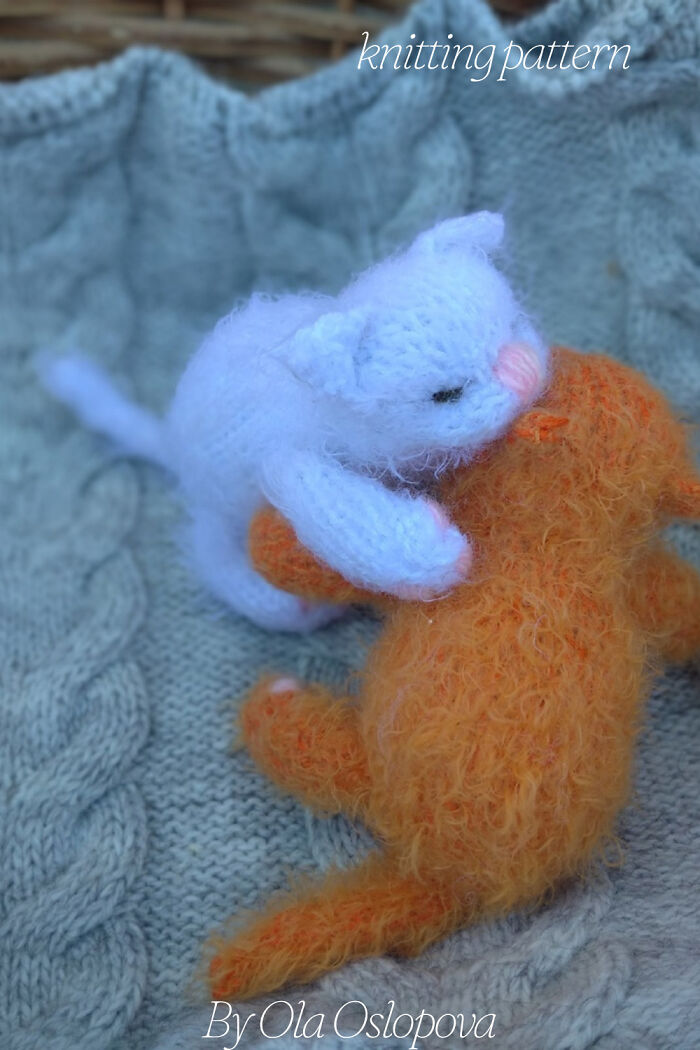 My Knitted Realistic Kittens (10 Pics)