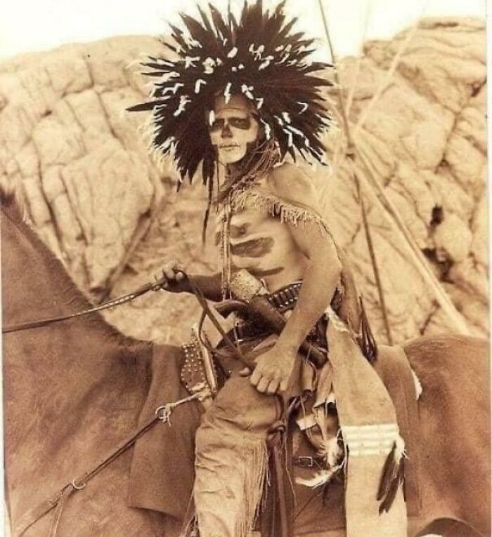 Soldado Cheyenne Lobo negro, 1921