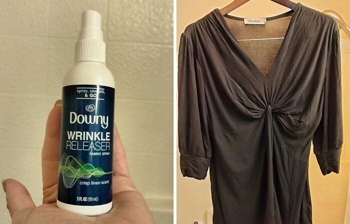 Smooth Out Travel Wrinkles (The Ones On Your Clothes, At Least) With A Quick Spritz Of Miracle-Working Wrinkle Release Spray That's Like A Portable Steamer In A Bottle