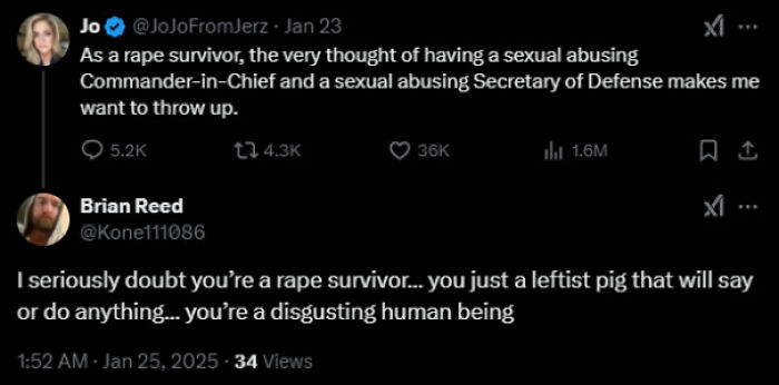 Screenshot of a controversial Twitter exchange highlighting facepalm moments that prove common sense isn’t that common.