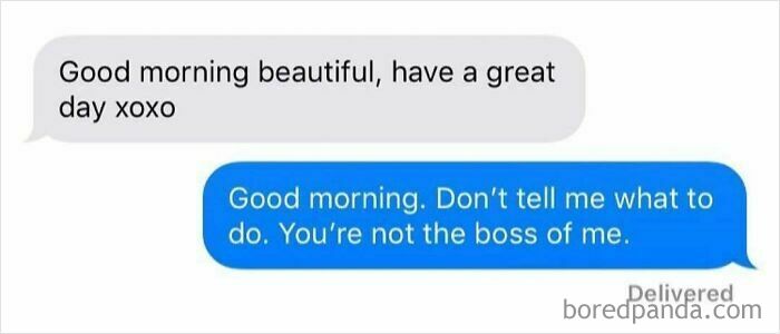 Text conversation meme humorously depicting modern dating dynamics.