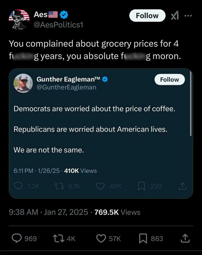 Tweet showing people having the courage to speak boldly on political and social issues with strong language and opinions.