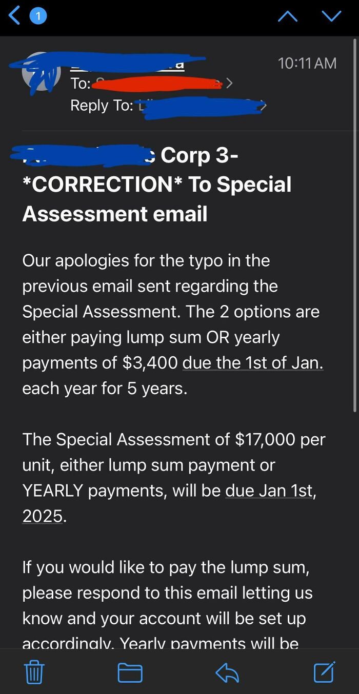 Two Days Before Christmas My Hoa Hits Us With The News We Will Owe $3400 In Special Assessment Fees On Jan 1