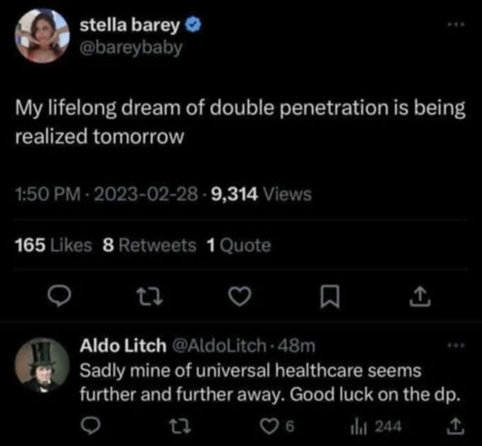 Screenshot of unique sentences shared on social media, highlighting creative and unusual text posts by users.