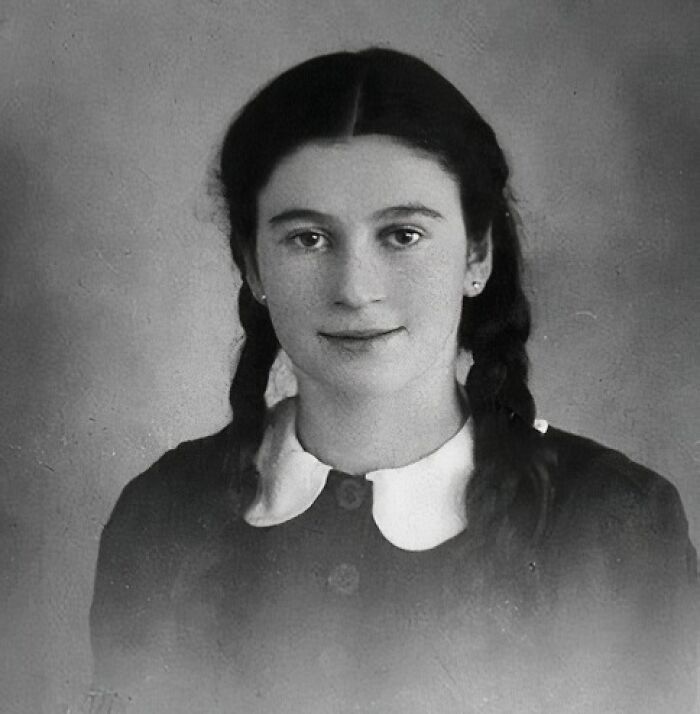 Young girl with braided hair in vintage attire, representing "History Cool Kids."