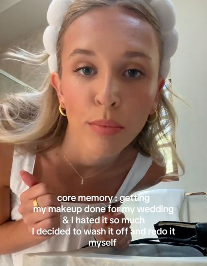 Bride Washes Off Professional Makeup 20 Minutes Before Wedding Because She Doesn’t Like It, Sparks Outrage Bride Washes Off Professional Makeup 20 Minutes Before Wedding Because She Doesn’t Like It, Sparks Outrage