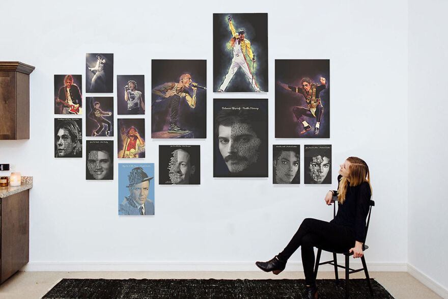 Music Art That Celebrates Their Favorite Tunes