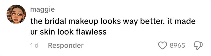 Bride Washes Off Professional Makeup 20 Minutes Before Wedding Because She Doesn’t Like It, Sparks Outrage Bride Washes Off Professional Makeup 20 Minutes Before Wedding Because She Doesn’t Like It, Sparks Outrage