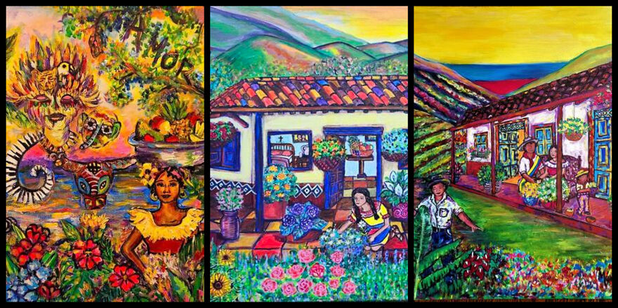 The Power Of Color And Culture In Monica Chavarria&rsquo;s Art
