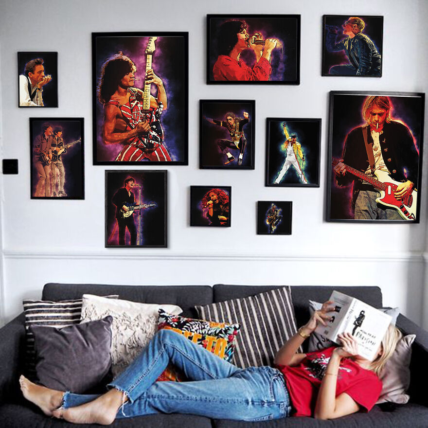 Music Art That Celebrates Their Favorite Tunes