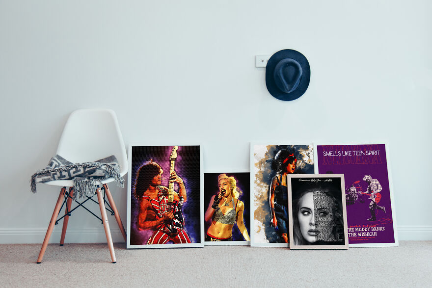 Music Art That Celebrates Their Favorite Tunes