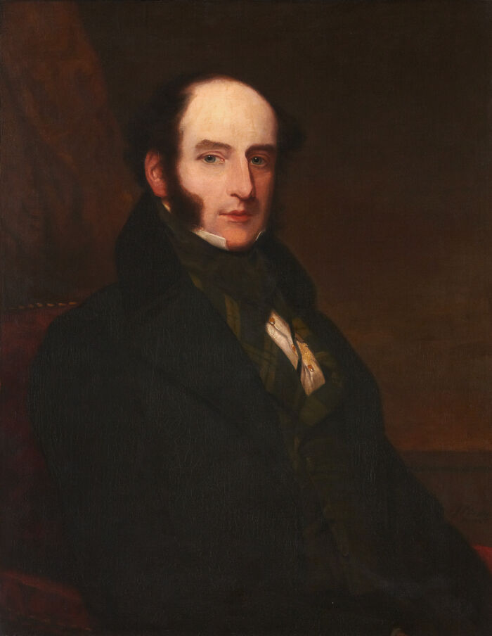 Portrait of a 19th-century man in formal attire, related to overlooked historical events.