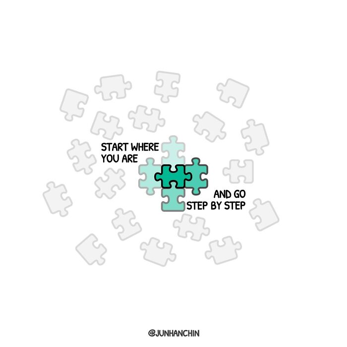 This Guy Creates Motivational Illustrations Aiming To Help People Focus On The Positive (New Pics)