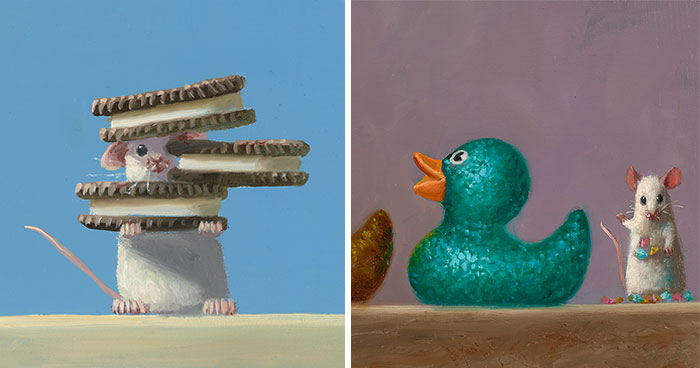 Stuart Dunkel’s Mouse Art Is As Cute As It Gets, Here Are His Latest Works (30 Pics)