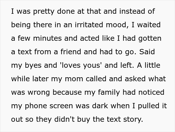 Sibling Fed Up With Parents&rsquo; Favoritism Towards Bro, Leaves Gathering And Exposes Toxic Behavior