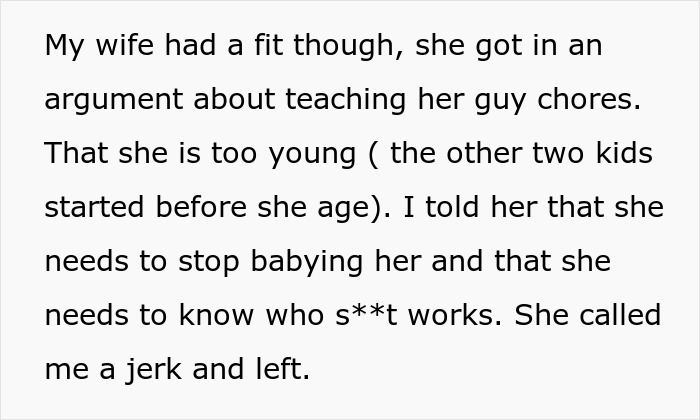 Dad&rsquo;s Effort To Empower Stepdaughter Backfires, Wife Leaves Mid-Argument Over Gender Roles