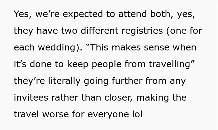 Bride And Groom Decide To Have Two Weddings: "Please Tell Me I&rsquo;m Not Delusional"