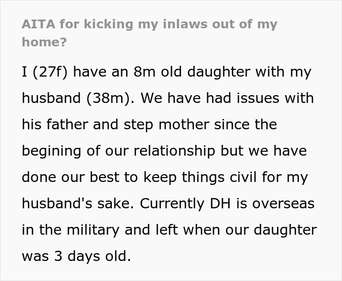 In-Laws Removed From Daughter-In-Law&rsquo;s Home By Police After Refusing To Leave The Guest Room