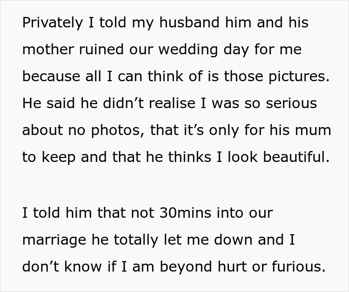 Wife Heartbroken After New Husband And MIL Ruin Wedding Day: "I Can&rsquo;t Stop The Tears"