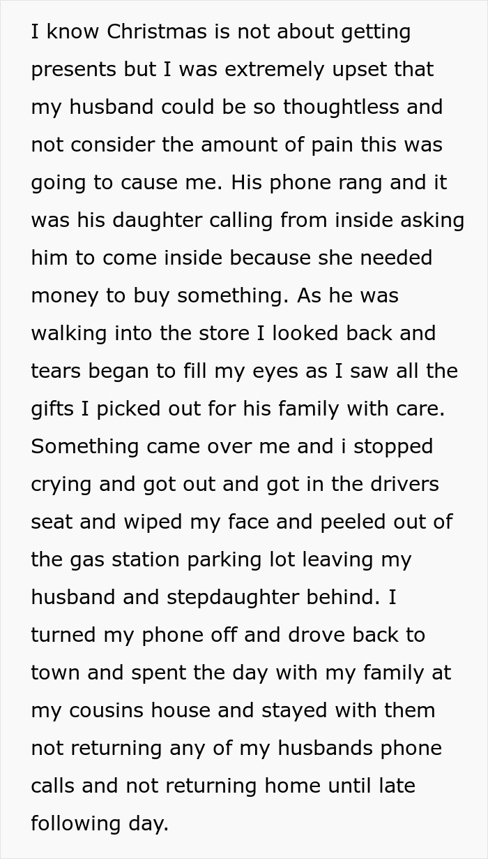 &ldquo;Your Marriage Is Over&rdquo;: Woman Doesn&rsquo;t Know How To Come Back From Husband&rsquo;s Stunt On Christmas