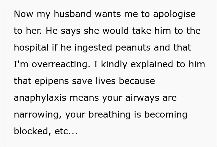 Woman Warns MIL About Son&rsquo;s Severe Allergy, MIL Brushes It Off And Plans A Peanut-Heavy Outing