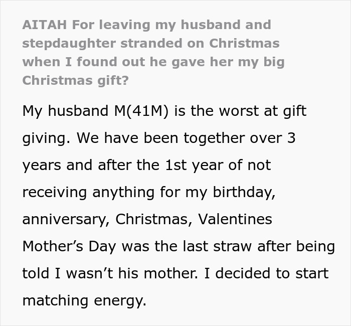 &ldquo;Your Marriage Is Over&rdquo;: Woman Doesn&rsquo;t Know How To Come Back From Husband&rsquo;s Stunt On Christmas