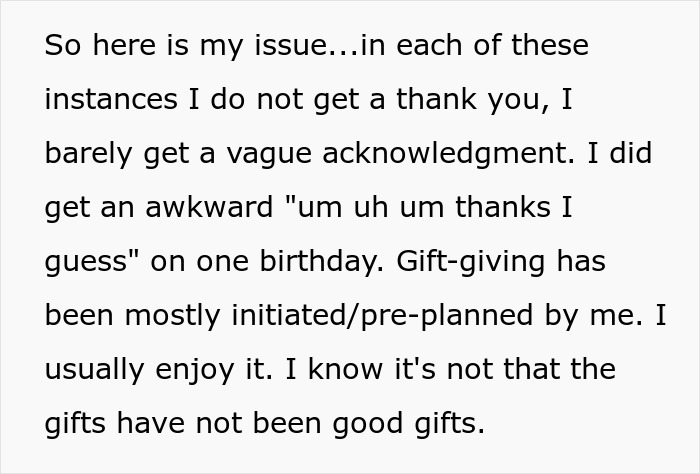 Woman Devastated After Adult Step-Kids Ruin Her Joy Of Gift-Giving, Decides To Step Away