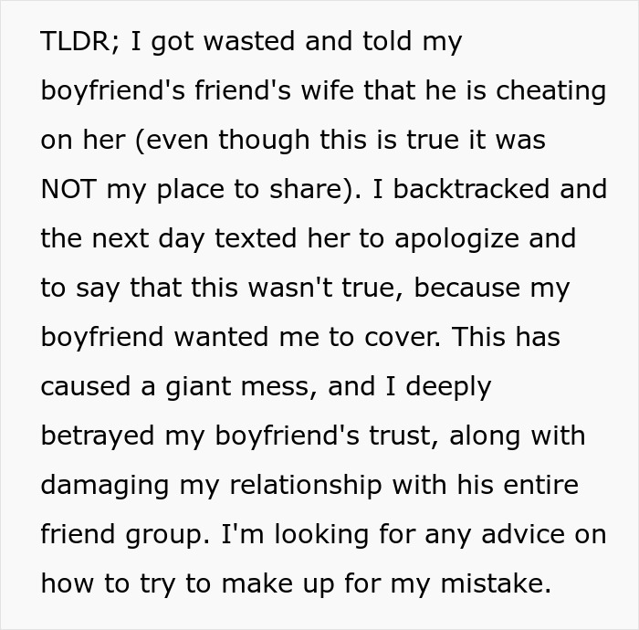 Guy Enables His Friends&rsquo; Cheating, Explodes At GF When She Tells One Of Their Wives About It