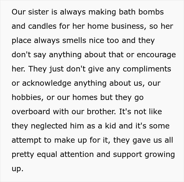 Sibling Fed Up With Parents&rsquo; Favoritism Towards Bro, Leaves Gathering And Exposes Toxic Behavior