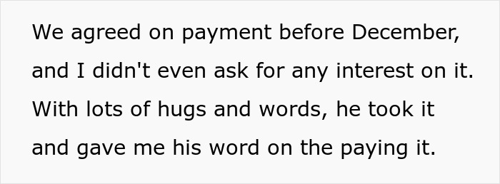 Person Confronts Uncle Over Unpaid Debt At Family Dinner, Celebration Turns Into Shock Person Confronts Uncle Over Unpaid Debt At Family Dinner, Celebration Turns Into Shock