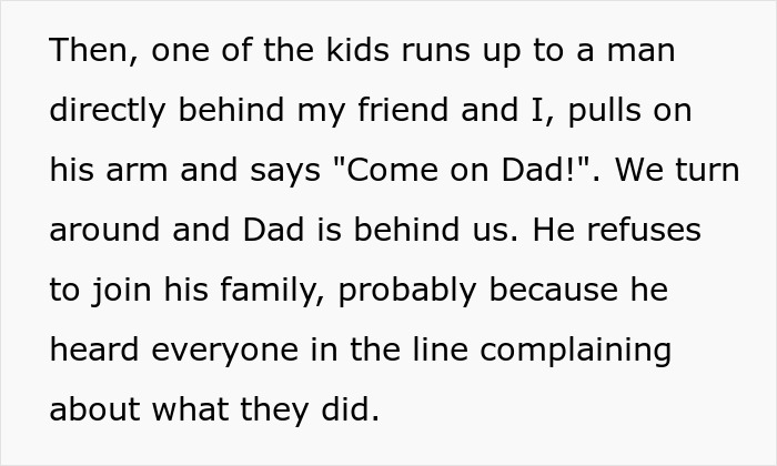 Mom&rsquo;s Line-Cutting Exploits Backfire As Whole Crowd Unites To Ensure Her Family Misses The Ride