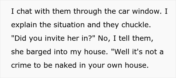 Karen Barges Into Neighbor's House To Lock Horns Over Parking, Faces Him Naked After Shower Karen Barges Into Neighbor's House To Lock Horns Over Parking, Faces Him Naked After Shower
