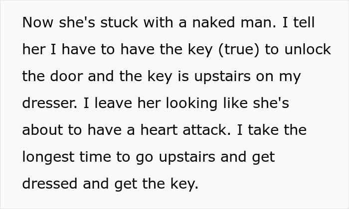 Karen Barges Into Neighbor's House To Lock Horns Over Parking, Faces Him Naked After Shower Karen Barges Into Neighbor's House To Lock Horns Over Parking, Faces Him Naked After Shower