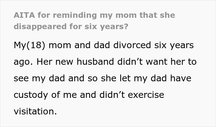 Mom Who Abandoned Child For 6 Years Gets Slapped In The Face By Reality After Trying To Parent