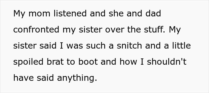 26YO Holds Lifelong Grudge Against 16YO Sis For Having A Modern Name, Turns Nasty Over It