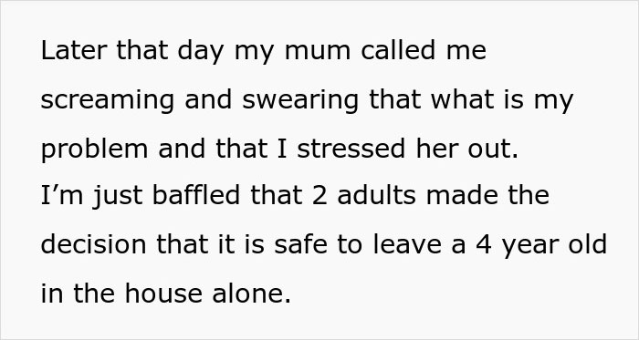 &ldquo;So Angry I&rsquo;m Shaking&rdquo;: Woman In Disbelief After Grandparents Leave Her 4YO Home Alone