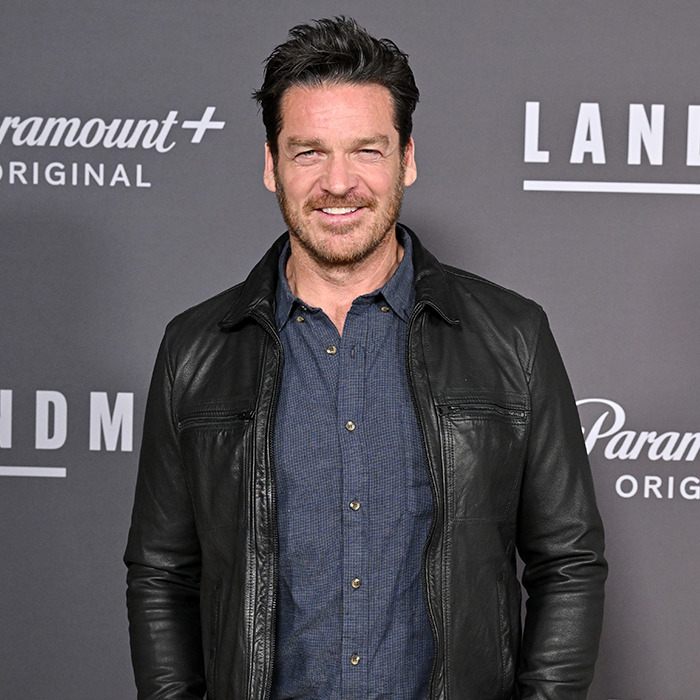 Bart Johnson in a leather jacket at a Paramount event. Bart Johnson in a leather jacket at a Paramount event.