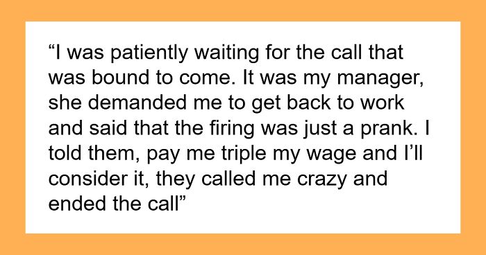 Employee Comes Back After Time Off Just To Get Fired, They Make Sure The Company Regrets It