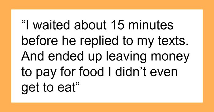 Man Leaves Dinner With Friends While GF Is In The Bathroom Because He’s So Upset Over Her Hair