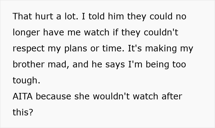 Guy Ruins New Year For Sister, Is Shocked She Refuses To Babysit His Kids Ever Again